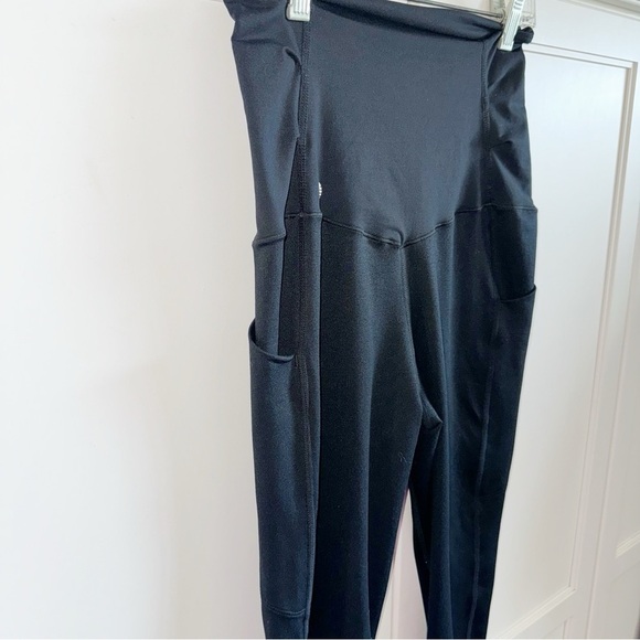 Z By Zella Maternity Leggings Over the Bump Black XSmall - Picture 8 of 12